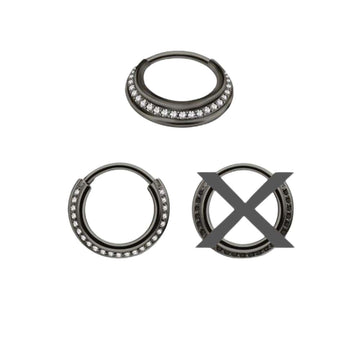 Triple Slanted Jewelled Clicker
